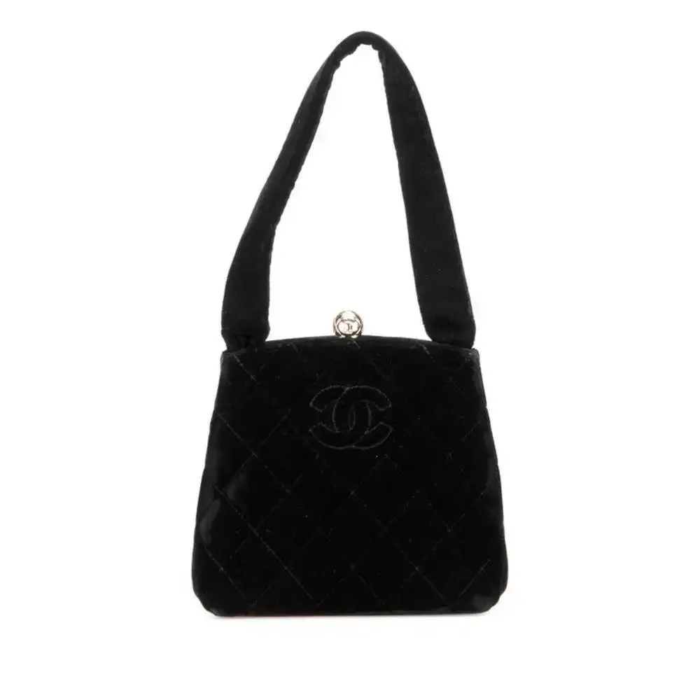CHANEL Black Logo Bag